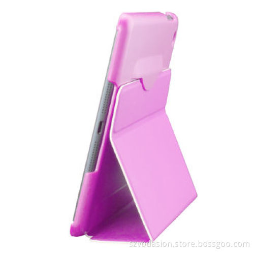New Fashion Folding Leather Smart Protector Cover for iPad Mini, Ultra Thin, 3-fold